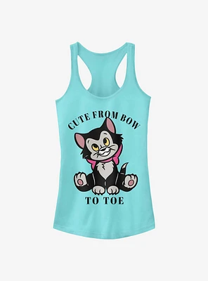 Disney Pinocchio Cute Figaro Girls Tank