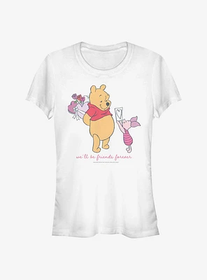 Disney Winnie The Pooh Friends Forever Girls T-Shirt