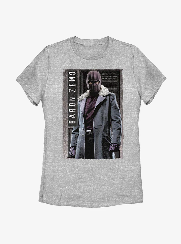 Marvel The Falcon And Winter Soldier Baron Panel Womens T-Shirt