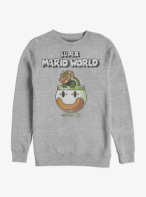 Super Mario Bowser Is King Crew Sweatshirt