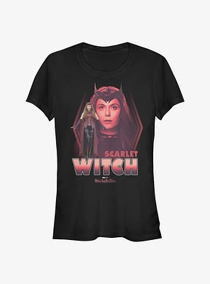 Marvel WandaVision Wanda The Scarlet Witch Girls T-Shirt