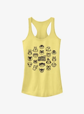 Animal Crossing New Horizons Group Girls Tank