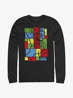 Super Mario Box Trot Long-Sleeve T-Shirt