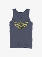 The Legend Of Zelda Camo Crest Tank