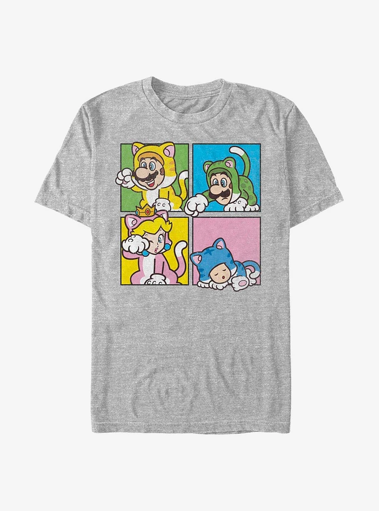 Super Mario 4 Character Boxup T-Shirt