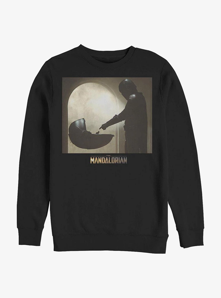 Star Wars The Mandalorian Child Scene Crew Sweatshirt