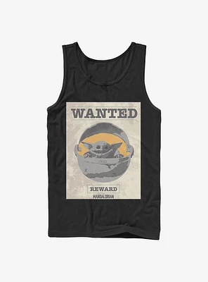 Star Wars The Mandalorian Wanted Child Tank Top