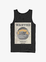 Star Wars The Mandalorian Wanted Child Tank Top