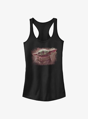 Star Wars The Mandalorian Cute Child Painting Girls Tank