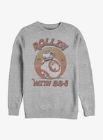 Star Wars: The Last Jedi Oh Yeah BB-8 Crew Sweatshirt