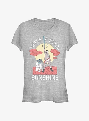 Star Wars: The Last Jedi Rey Of Sun Girls T-Shirt