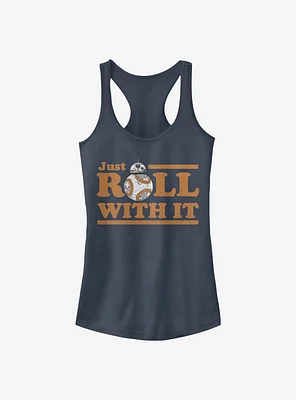 Star Wars: The Last Jedi Just Roll Girls Tank