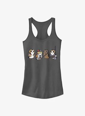 Star Wars: The Last Jedi Porgs As Characters Girls Tank