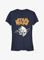 Star Wars Yoda Ghoul Girls T-Shirt