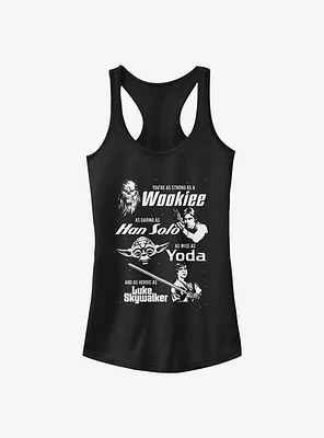 Star Wars Dad Force Girls Tank