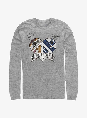 Star Wars: The Force Awakens BB-8 Heart R2 Long-Sleeve T-Shirt