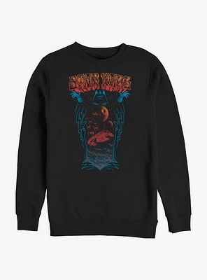 Star Wars Psychedelic Vader Crew Sweatshirt