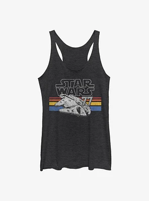 Star Wars Falcon Stripes Girls Tank