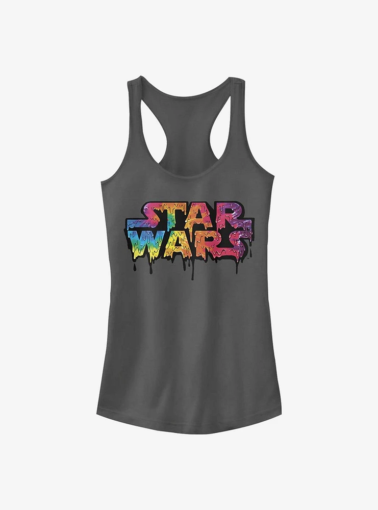 Star Wars Tie-Dye Drip Girls Tank