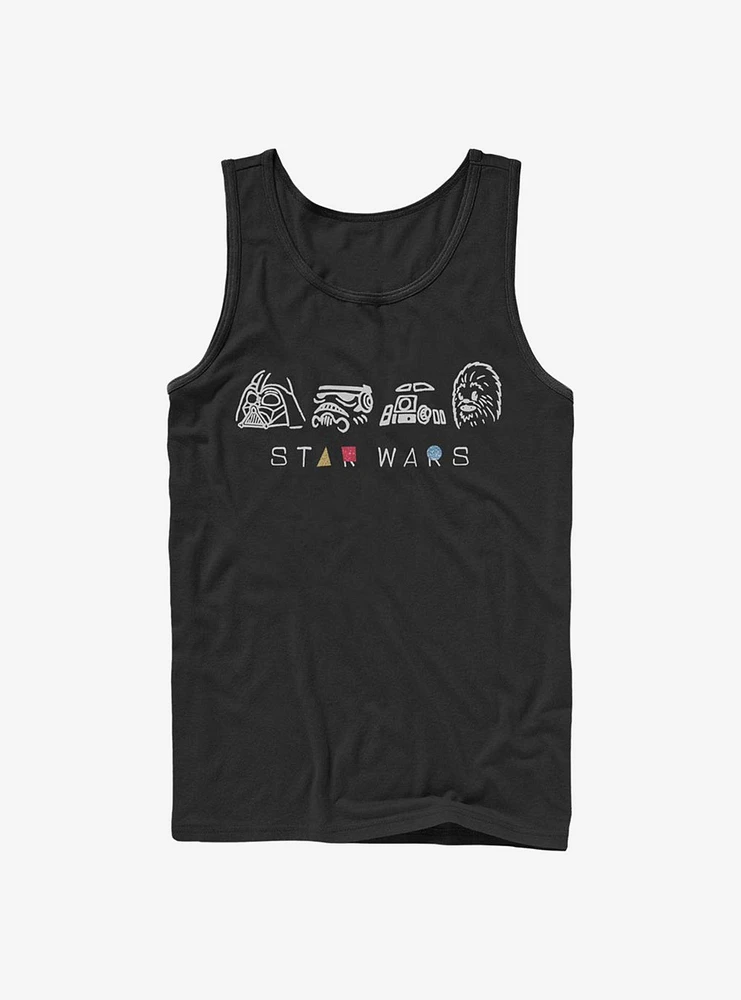 Star Wars Geometry Characters Tank