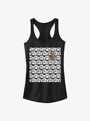 Star Wars What Is Chewie Doing There Girls Tank