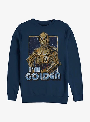 Star Wars Golden C-3PO Crew Sweatshirt