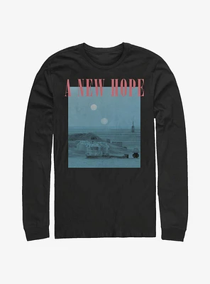 Star Wars Episode IV A New Hope Scene Long-Sleeve T-Shirt