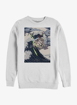 Star Wars Space Wave Crew Sweatshirt