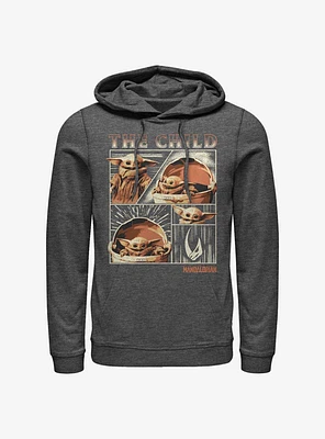 Star Wars The Mandalorian Child Panel Hoodie