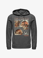 Star Wars The Mandalorian Child Panel Hoodie
