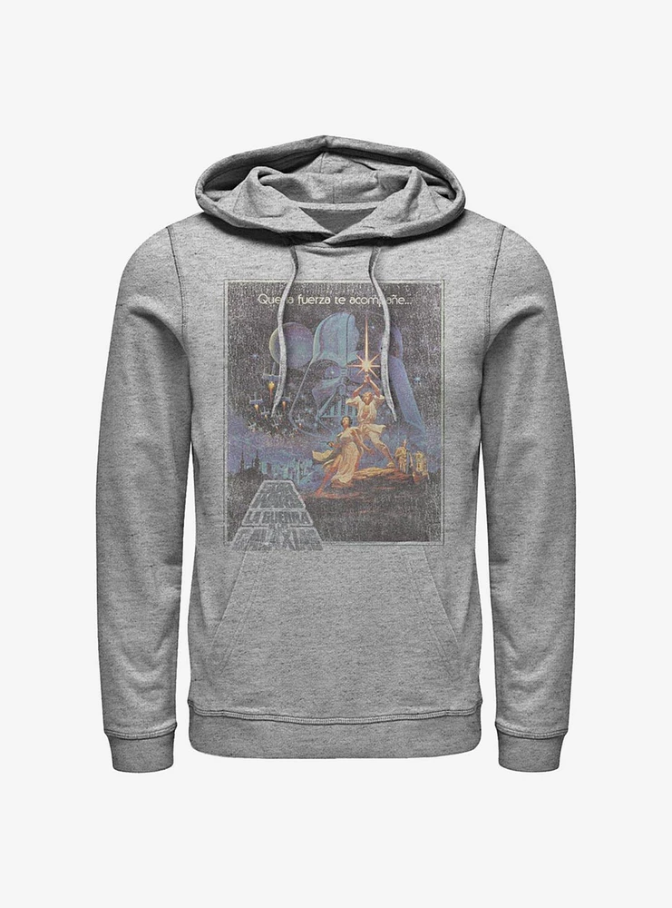 Star Wars Que La Fuerza Hoodie