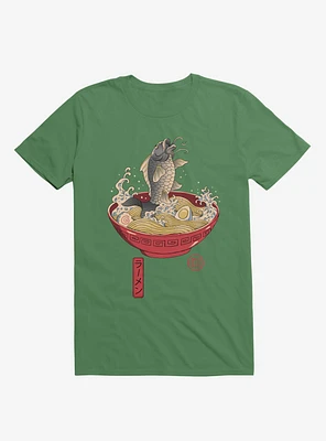 Fish Ramen Kelly Green T-Shirt