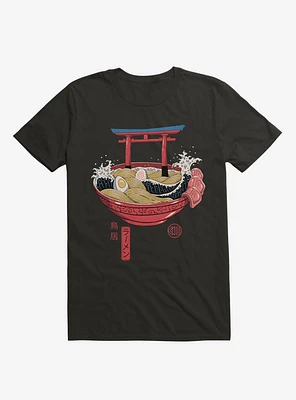 Sacred Ramen Ocean Black T-Shirt