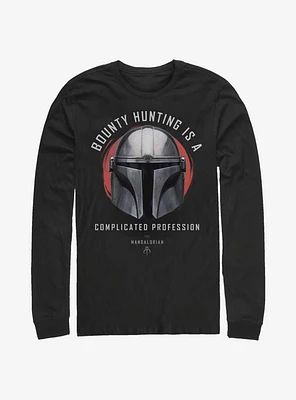 Star Wars The Mandalorian Bounty Goals Long-Sleeve T-Shirt