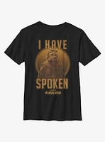 Star Wars The Mandalorian Kuill Has Spoken Youth T-Shirt