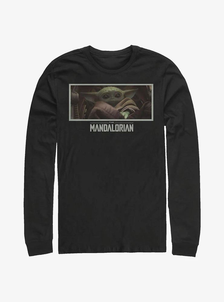 Star Wars The Mandalorian Stare Long-Sleeve T-Shirt