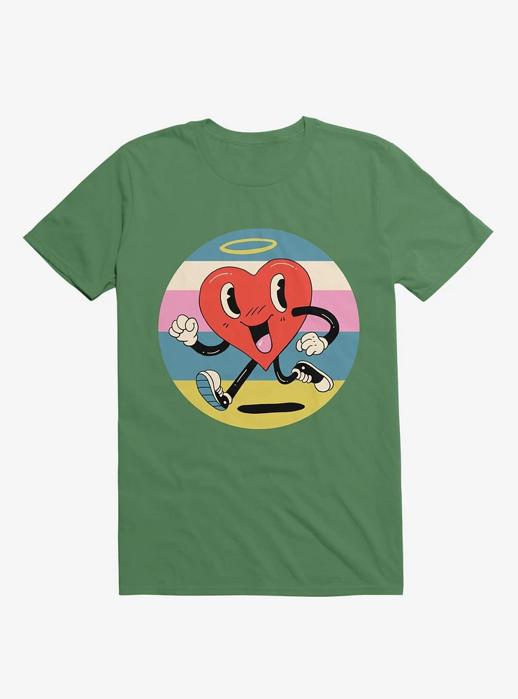 Grateful Heart Kelly Green T-Shirt