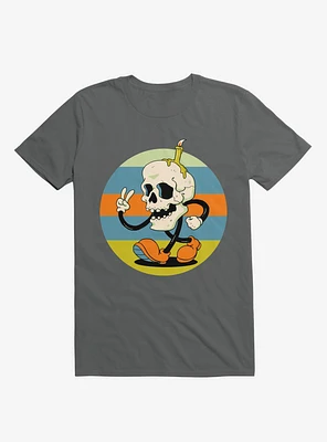 Skull Candle Boy Charcoal Grey T-Shirt