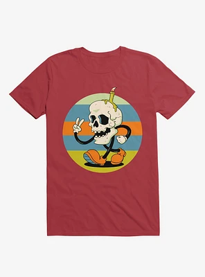Skull Candle Boy Red T-Shirt