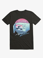 The Micro Wave! Black T-Shirt
