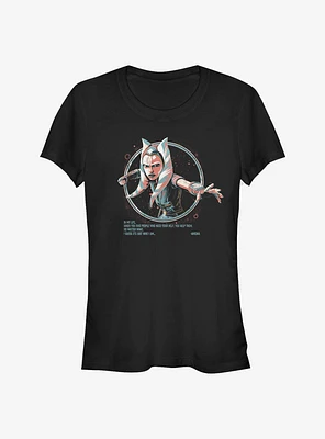 Star Wars: The Clone Wars Ahsoka Just Who I Am Girls T-Shirt