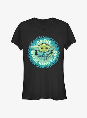 Star Wars The Mandalorian Child Hand Thing Girls T-Shirt