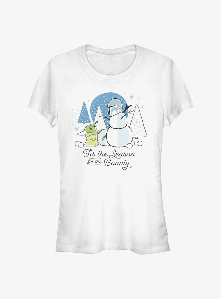 Star Wars The Mandalorian Tis Season Child Girls T-Shirt