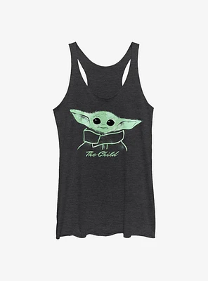 Star Wars The Mandalorian Painted Child Girls Tank