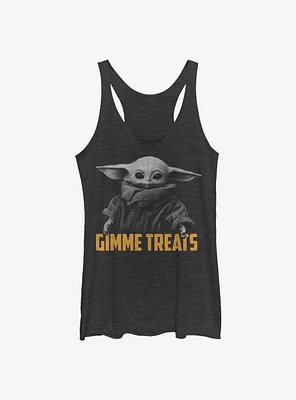 Star Wars The Mandalorian Photoreal Child Gimmie Treats Girls Tank Top