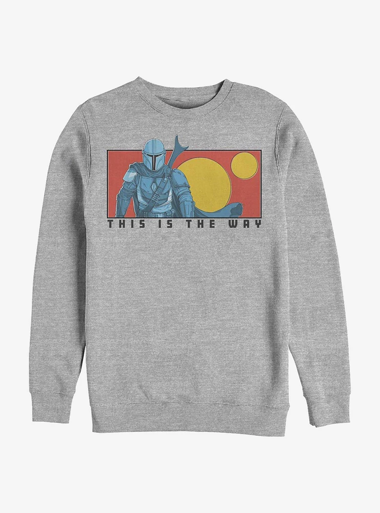 Star Wars The Mandalorian This Is Mando Way Crew Sweatshirt