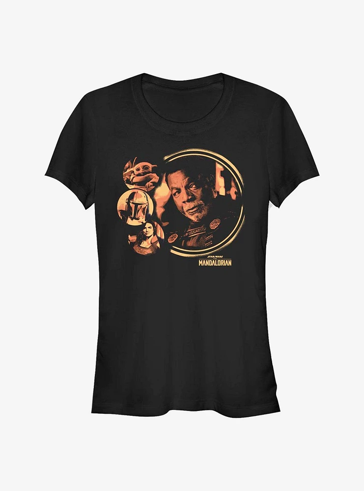 Star Wars The Mandalorian Greef Group Girls T-Shirt