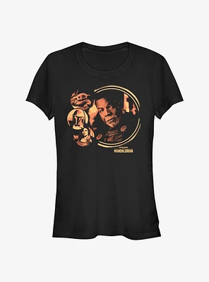 Star Wars The Mandalorian Greef Group Girls T-Shirt
