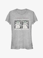 Star Wars The Mandalorian Child Double Tarot Girls T-Shirt