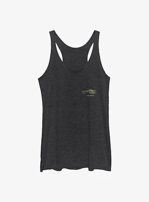 Star Wars The Mandalorian Child Card Badge Girls Tank